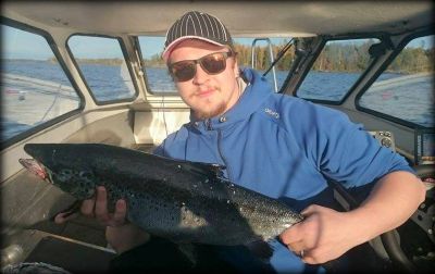 Roope Huolman, Saimaa 18.10.2015, järväri 3,4kg ja 65cm.